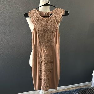 Cute lace front dress